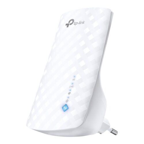TP-LINK AC750 Wi-Fi Range Extender Wall Plugged 3 internal antennas 433Mbps at 5GHz + 300Mbps at 2.4GHz Range Extender mode WPS