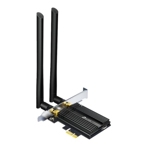 TP-LINK Archer TX50E AX3000 Wi-Fi 6 PCI Express Adapter Bluetooth 5.0 MU-MIMO 2x High Gain ext. antennas OFDMA
