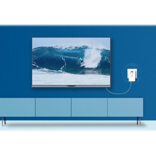 TP-LINK AV1000 2-Port Gigabit Passthrough Powerline Starter Kit