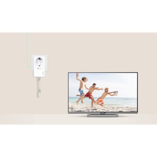 TP-LINK AV1000 Gigabit Passthrough Powerline Adapter