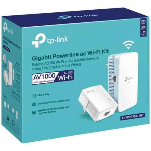 TP-LINK AV1000 Gigabit Powerline AC Wi-Fi Kit