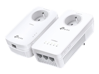 TP-LINK AV1300 Gigabit Passthrough Powerline ac Wi-Fi KIT 1200Mbps Powerline Data Rate Line-Neutral/Line-Ground 2×2 MIMO AC1200 D