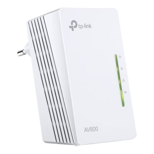 TP-LINK AV600 2-port Powerline WiFi Extender 500Mbps Powerline datarate 300Mbps wireleses N Plug and Play 2 fast ethernet port