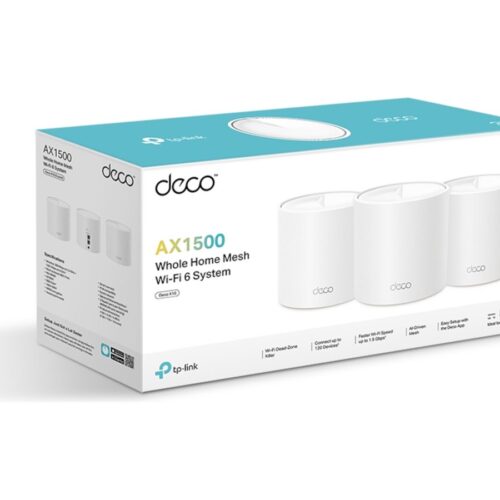 TP-LINK AX1500 Whole Home Mesh Wi-Fi 6 System