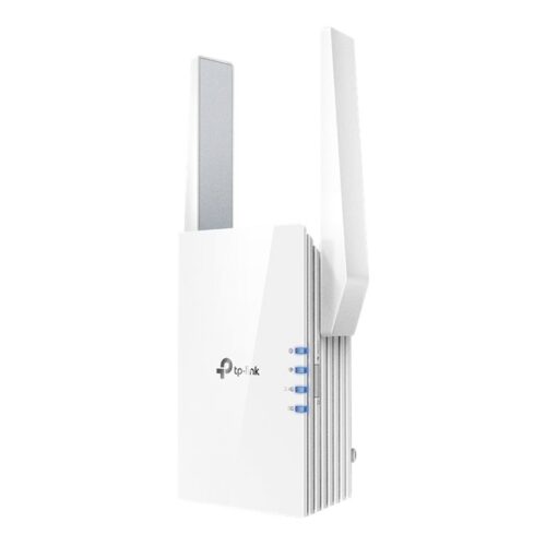 TP-LINK AX1500 Wi-Fi 6 Range Extender Broadcom 1.5GHz Tri-Core CPU Wall Plugged 2 external antennas
