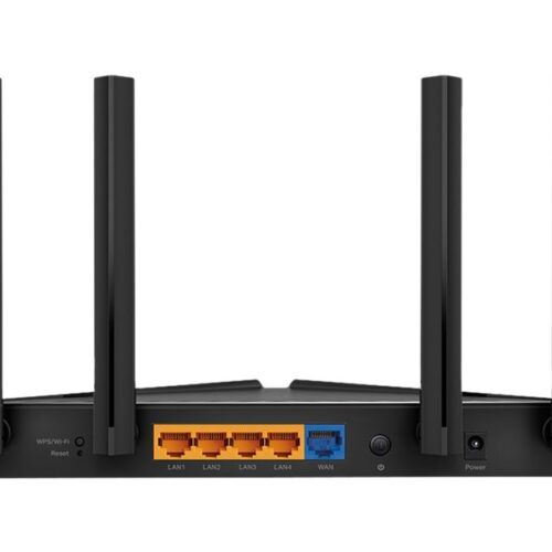 TP-LINK AX1500 Wi-Fi 6 Router Broadcom 1.5GHz Tri-Core CPU 1201Mops at 5GHz+300Mops at 2.4GHz 5 Gigabit Ports 4 Antennas