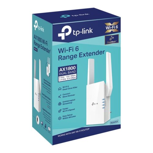 TP-LINK AX1800 Wi-Fi 6 Range Extender
