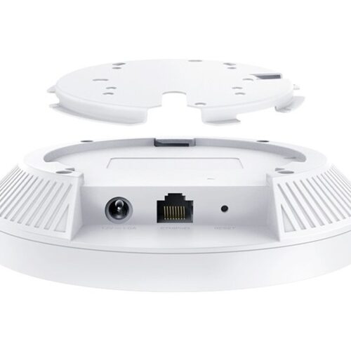 TP-LINK AX3000 Ceiling Mount Dual-Band Wi-Fi 6 Access Point PORT 1x1Gbps RJ45 Port 574Mbps at 2.4GHz + 2402Mbps at 5GHz