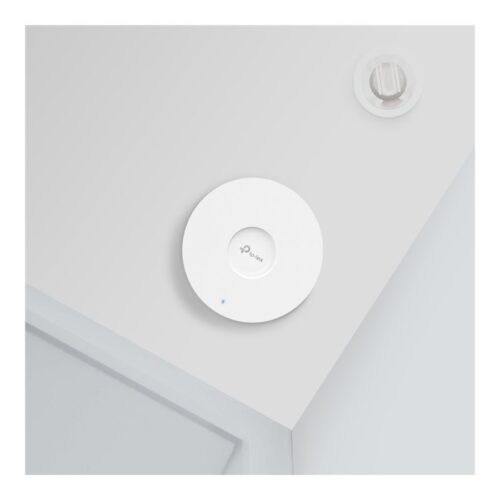 TP-LINK AX3000 Ceiling Mount Dual-Band Wi-Fi 6 Access Point PORT 1x1Gbps RJ45 Port 574Mbps at 2.4GHz + 2402Mbps at 5GHz