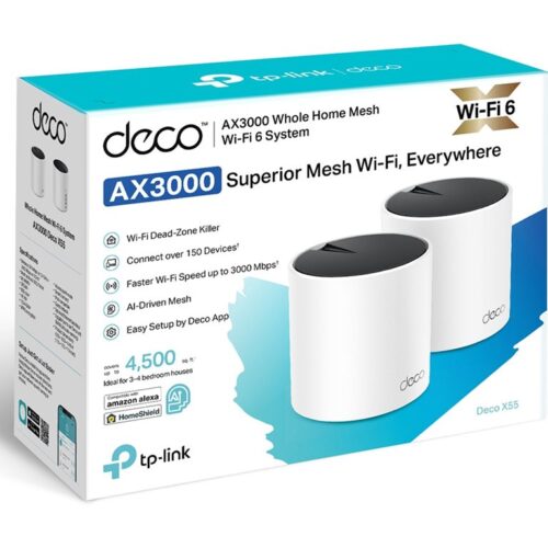 TP-LINK AX3000 Whole Home Mesh Wi-Fi 6 System