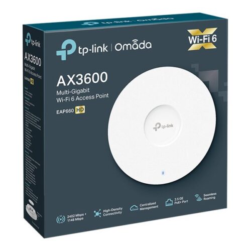 TP-LINK AX3600 Wireless Dual Band Multi-Gigabit Ceiling Mount Access Point