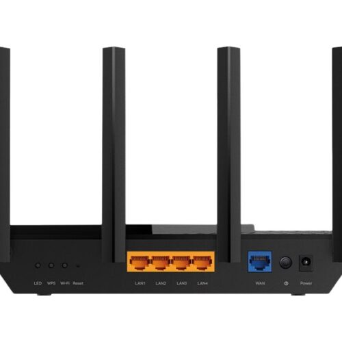 TP-LINK AX5400 Tri-Band Wi-Fi 6E Router 574Mbps at 2.4GHz + 2402Mbps at 5GHz + 2402Mbps at 6GHz 6x Antennas Broadcom 1.7GHz Quad CPU