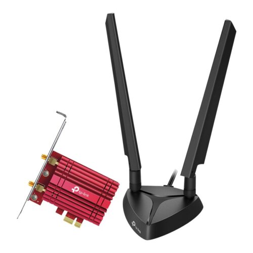 TP-LINK AXE5400 Tri-Band Wi-Fi 6E Bluetooth PCI Express Adapter