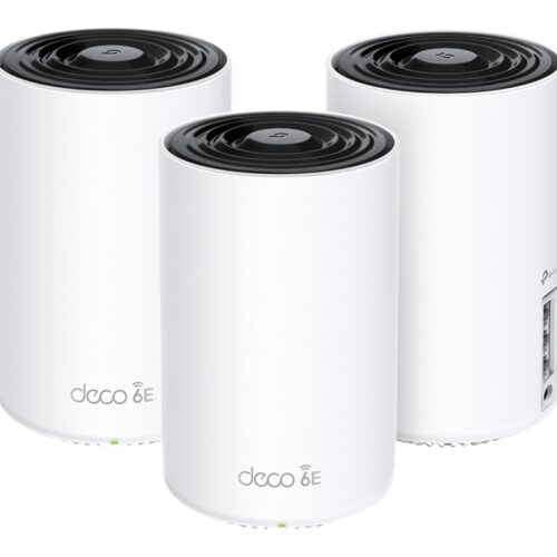 TP-LINK AXE5400 Whole Home Mesh Wi-Fi 6E System Tri-Band 574Mbps at 2.4GHz + 2402 Mbps at 5GHz