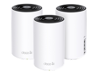 TP-LINK AXE5400 Whole Home Mesh Wi-Fi 6E System Tri-Band 574Mbps at 2.4GHz + 2402 Mbps at 5GHz
