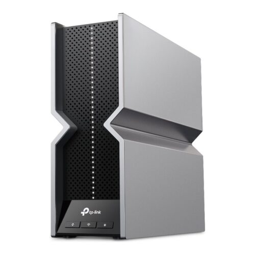 TP-LINK BE19000 Tri-Band Wi-Fi 7 Range Extender 1376 Mbps at 2.4GHz + 5760 Mbps at 5GHz + 11520 Mbps at 6GHz Desktop design