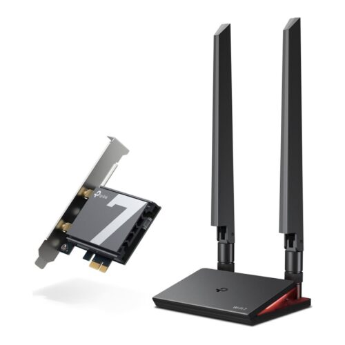 TP-LINK BE9300 Tri-Band Wi-Fi 7 Bluetooth PCI Express Adapter