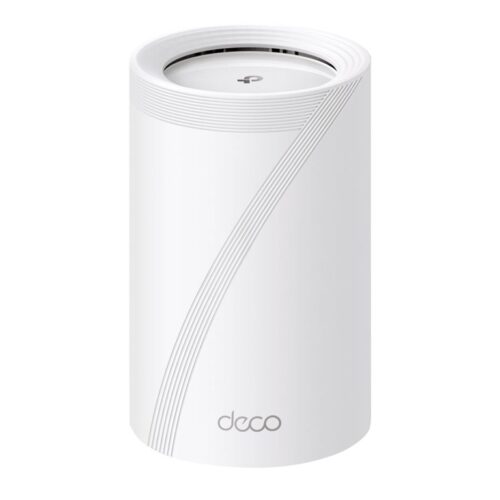 TP-LINK BE9300 Whole Home Mesh Wi-Fi 7 Unit Tri-Band 574Mbps at 2.4GHz + 2880Mbps at 5GHz + 5760Mbps at 6GHz Internal Antennas