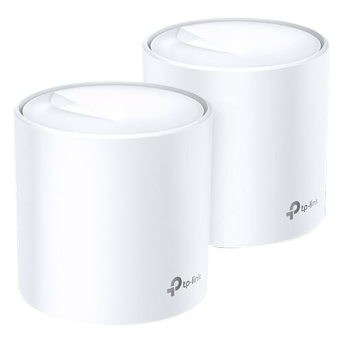 TP-LINK Deco X20 AX1800 Wi-Fi 6 Whole-Home Mesh WiFi System 2-pack 2xGbit RJ45 4xint. antenna MU-MIMO