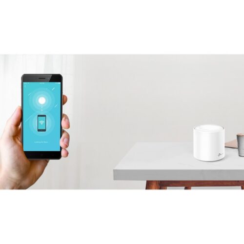 TP-LINK Deco X60 AX3000 Wi-Fi 6 Whole-Home Mesh System 3-pack Quad-core CPU 2x GE RJ45 4x int.antennas MU-MIMO