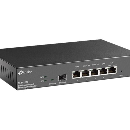 TP-LINK ER7206 Multi-WAN Gigabit VPN Router SFP WAN 2xWAN/LAN 2xLAN RJ45 ports Omada SDN