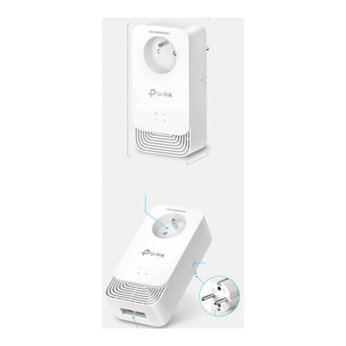 TP-LINK G.hn2400 Passthrough Powerline KIT