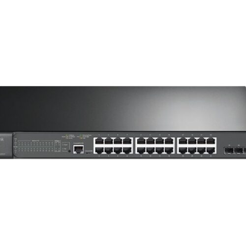 TP-LINK JetStream 28-Port Gigabit L2+ Managed Switch with 24-Port PoE+