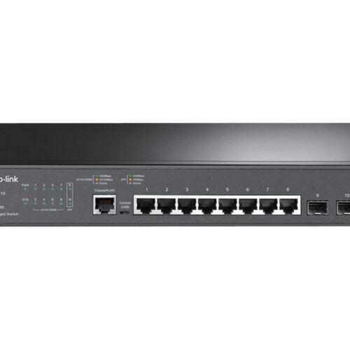 TP-LINK JetStream 8-Port Gigabit L2+ Managed Switch With 2 SFP Slots