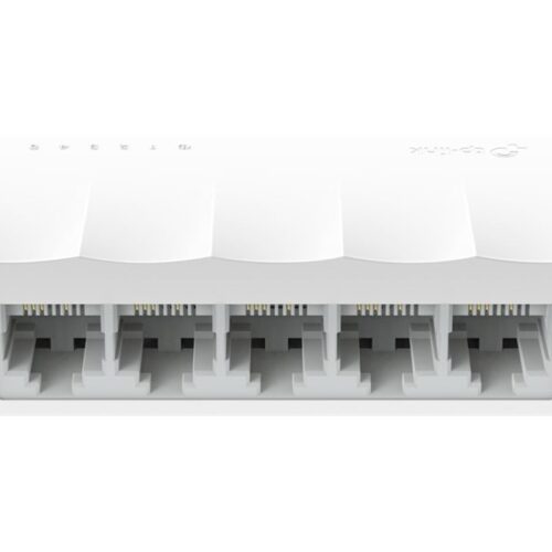 TP-LINK LiteWave 5-Port 10/100M Desktop Switch 5 10/100M RJ45 Ports Desktop Plastic Case