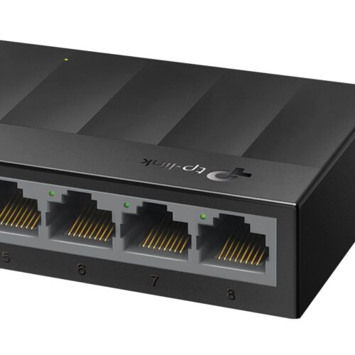 TP-LINK LiteWave 8-Port Gigabit Desktop Switch 8 Gigabit RJ45 Ports Desktop Plastic Case