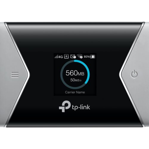 TP-LINK Mobile 4G LTE WLAN Router 600 MBs Dual Band Wi-Fi 4G Modem SIM card slot microSD slot 1.4 inch TFT display 3000mAH battery