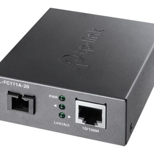 TP-LINK Omada 10/100 Mbps RJ45 to 100 Mbps Single-mode SC WDM Bi-Directional Fiber Converter