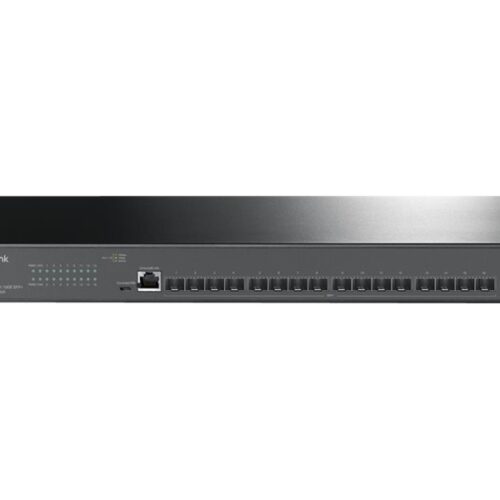 TP-LINK Omada 16-Port 10GE SFP+ L2+ Managed Switch 16x 10G SFP+ Slots RJ45/Micro-USB Console Port