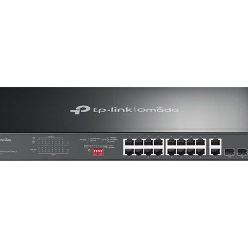 TP-LINK Omada 18-Port Gigabit Rackmount Switch with 16-Port PoE+