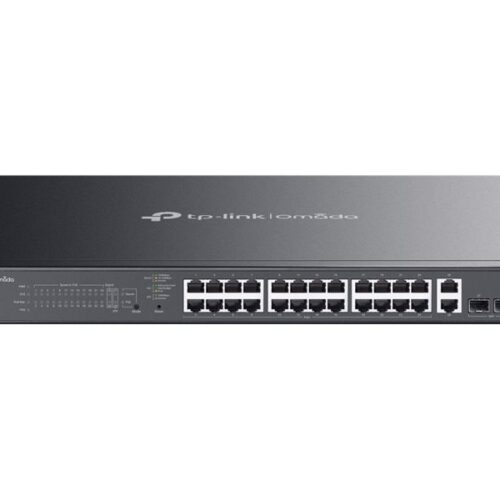 TP-LINK Omada 28-Port Gigabit Easy Managed Switch with 24-Port PoE+