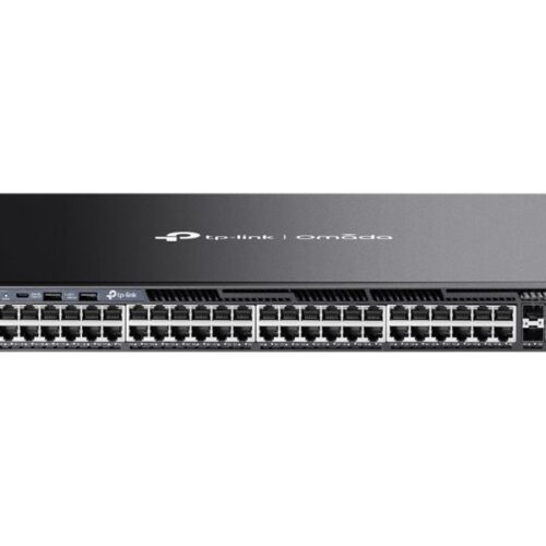 TP-LINK Omada 48-Port Gigabit Stackable L3 Managed Switch with 6 10GE SFP+ Slots