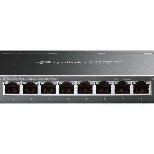 TP-LINK Omada 8-Port 2.5G Multi-Gigabit Desktop Switch
