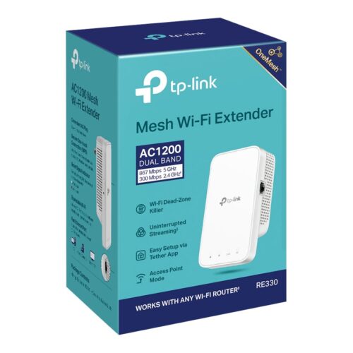 TP-LINK RE330 AC1200 WiFi Extender