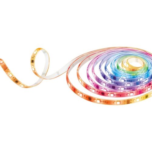 TP-LINK Smart Light Strip Multicolor 2.4 GHz Wi-Fi 802.11b/g/n one 16.4 ft/5m RGBW+IC LED light strip 1000lm 2500K-6500K tunable