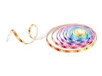 TP-LINK Smart Light Strip Multicolor 2.4 GHz Wi-Fi 802.11b/g/n one 16.4 ft/5m RGBW+IC LED light strip 1000lm 2500K-6500K tunable