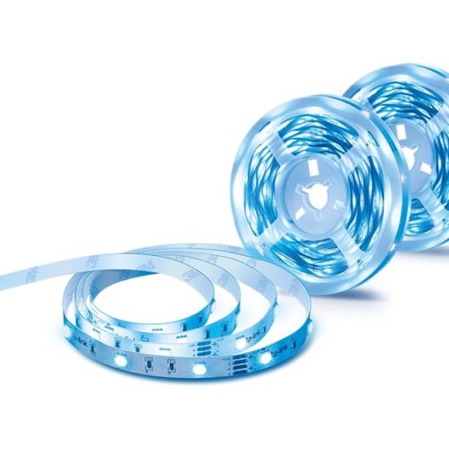 TP-LINK Smart Light Strip Multicolor 2.4 GHz Wi-Fi 802.11b/g/n two 16.4 ft/5m RGB LED light strips 12V/1.5A power adapter