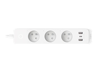 TP-LINK Smart Wi-Fi Power Strip Separately Control 3 Smart Outlets On The Power Strip via Application