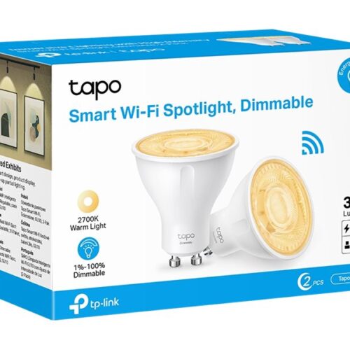 TP-LINK Smart Wi-Fi Spotlight Dimmable 2-Pack Group Control