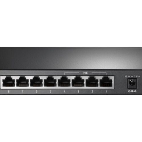 TP-LINK TL-SF1008LP 8-Port 10/100 Mbps Desktop Switch with 4-Port PoE 41W PoE budget