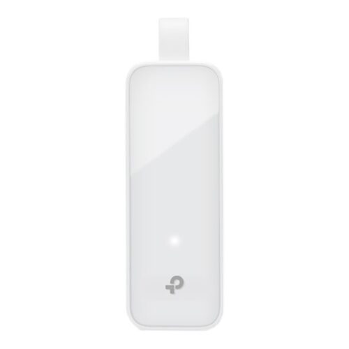 TP-LINK USB 3.0 to Gigabit Ethernet Adapter, 1 port USB 3.0 connector and 1 port Ethernet port