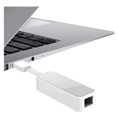 TP-LINK USB 3.0 to Gigabit Ethernet Adapter, 1 port USB 3.0 connector and 1 port Ethernet port