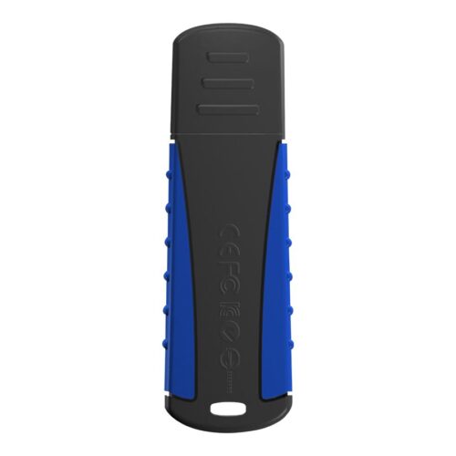 TRANSCEND 128Go Clé USB 3.1 Gen 1 – Antichoc Bleu marine