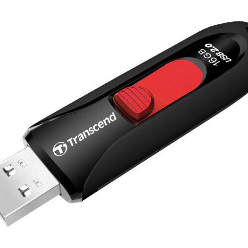 TRANSCEND 16Go Clé USB 2.0 – Noir