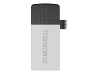TRANSCEND 16Go Clé USB 2.0 OTG – Argentée