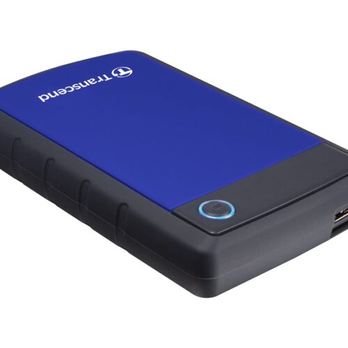 TRANSCEND 1To Disque dur externe 2.5p – Anti-choc Bleu